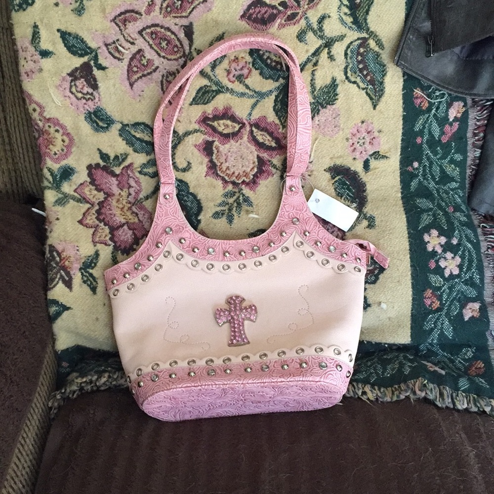 Pink Western Purse